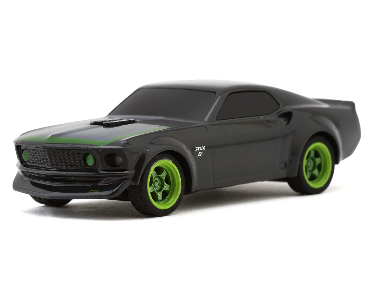 HPI Nano-TTR 1969 Ford Mustang 1/64 RTR-X Electric 2WD Micro Touring RC Car (Grey)